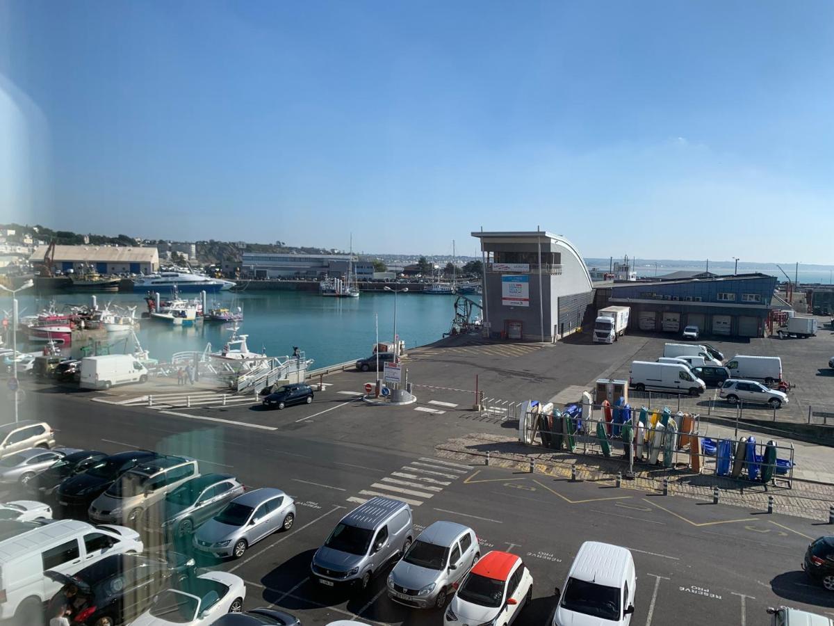 Appartement Villa Chausey, Vue Sur Le Port غرانفيل المظهر الخارجي الصورة