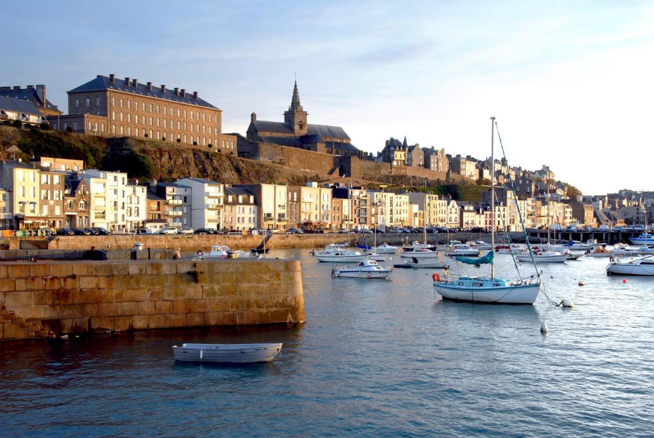 Appartement Villa Chausey, Vue Sur Le Port غرانفيل المظهر الخارجي الصورة